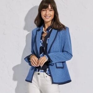 Cabi Women's Blue Scholarship Blazer size S